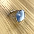 Женское серебряное кольцо с кошачьим глазом - фото 3