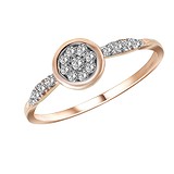 Золотое кольцо с бриллиантами, 1765179