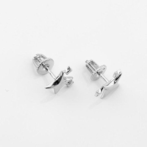 Серебряные серьги DIA121275-4 – изображение 2