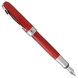 Visconti 48290A10FP Rembrandt Red Steel FP