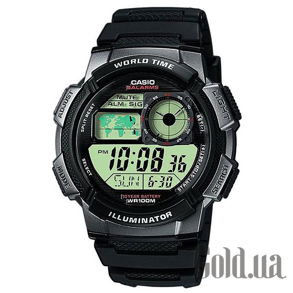 

Японские часы Casio, Мужские часы Collection AE-1000W-1BVEF