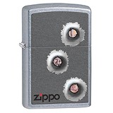 Zippo Зажигалка Classic Street Chrome 28870, 1528380