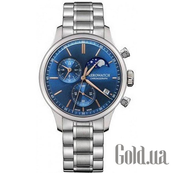 

Швейцарские часы Aerowatch, Мужские часы Renaissance Chronograph Moon-Phases 78986AA04M