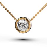 Золота каблучка з діамантом., 1768508