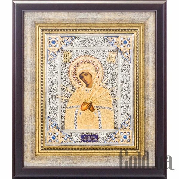 

Икона Украина, Икона "Богородица Семистрельная" 0102027012
