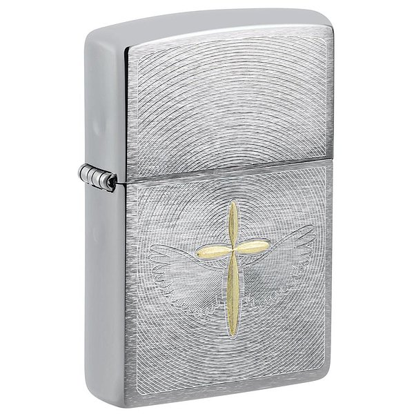 Zippo Зажигалка Spiritual Cross Design 46479