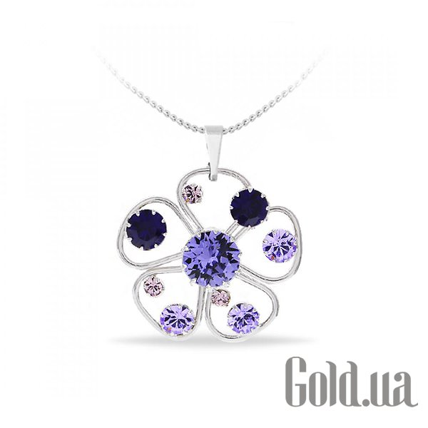 

Женские колье и кулоны Kobi, Стальной, Кулон с кристаллами Swarovski