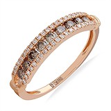 Женское золотое кольцо с бриллиантами, 1666365
