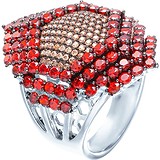Женское серебряное кольцо с куб. циркониями, 1670205