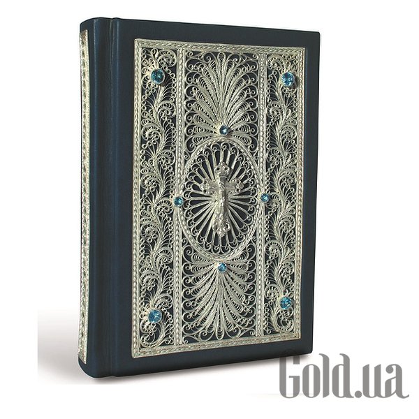 

Элитные книги Elite Book, Библия с инд с филигранью и топазами 022(ф)