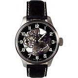 Zeno-Watch Мужские часы Over Sized Pilot Skeleton 8558S-a1, 1744701