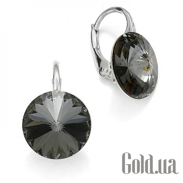 

Серьги Spark, Стальной, Серьги с кристаллами Swarovski