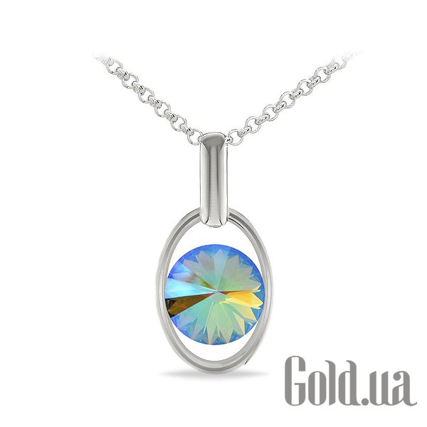 

Женские колье и кулоны Kobi, Стальной, Кулон с цепочкой с кристаллом Swarovski
