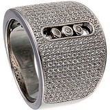 Женское серебряное кольцо с куб. циркониями, 1670206