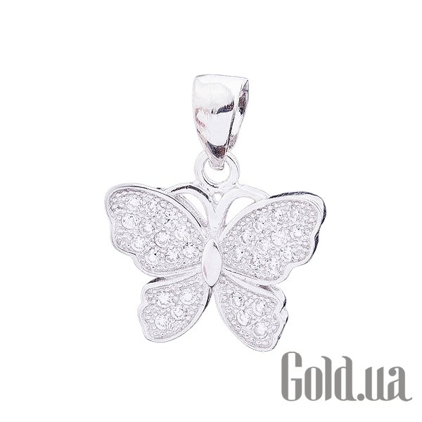 

Женские кулоны Украина, Серебряный кулон с куб. циркониями