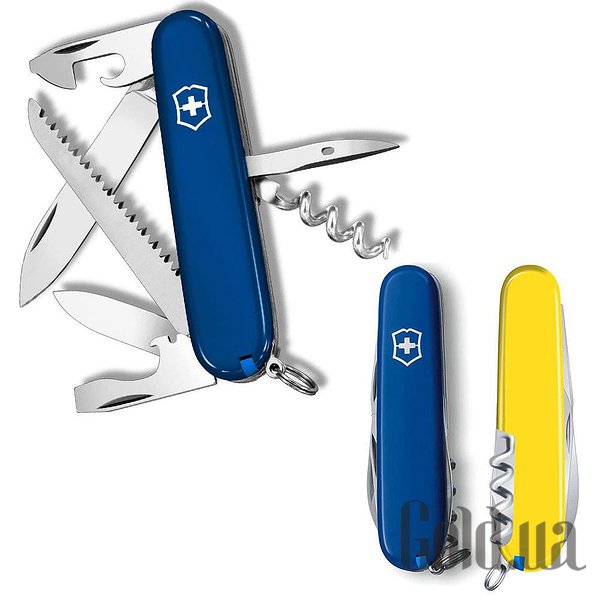 Ніж Victorinox Мультитул Camper Ukraine Vx13613.2.8