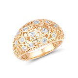 Женское золотое кольцо с бриллиантами, 1782590