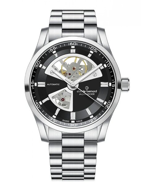 Claude Bernard Мужские часы Aquarider Automatic Open Heart 85030 3M NIN 85030 3M NIN