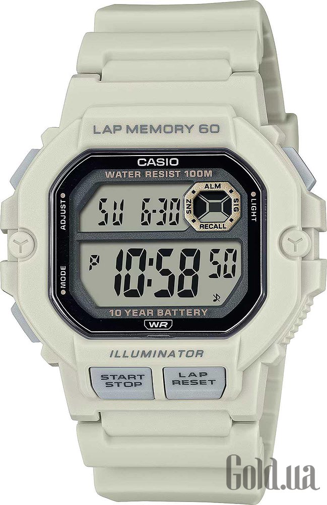 Casio Мужские часы WS-1400H-8A WS-1400H-8A