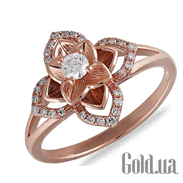 

Кольцо Lurie Jewelry, Женское золотое кольцо с бриллиантами