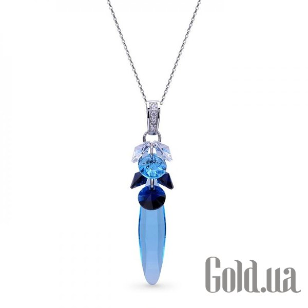 

Женские колье и кулоны Spark, Стальной, Кулон с цепочкой с кристаллами Swarovski