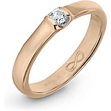 Золотое обручальное кольцо с бриллиантом, 1554239