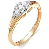Женское золотое кольцо с бриллиантами, 1555775