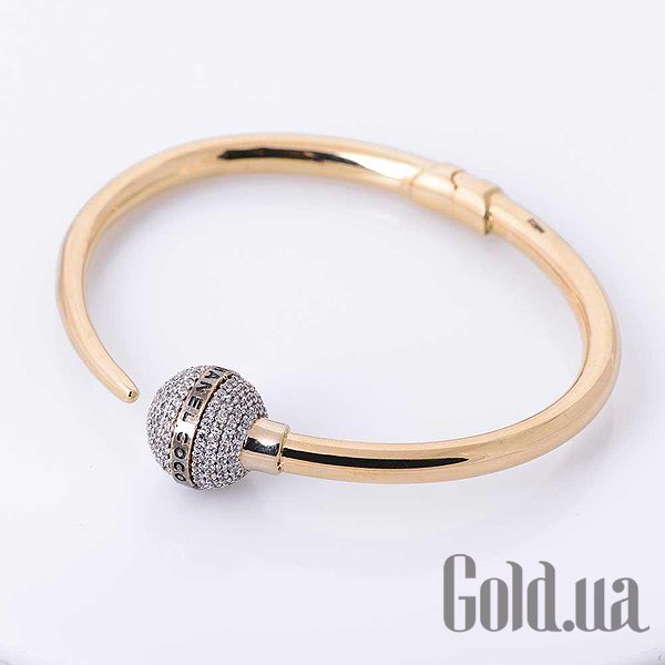 

Браслет Украина, Женский золотой браслет с куб. циркониями