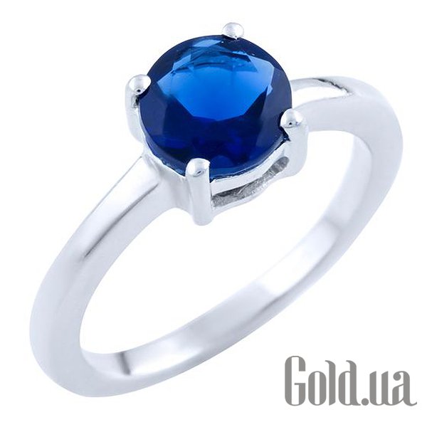 

Женские кольца Fresh Jewelry, Женское серебряное кольцо с синт. сапфиром, 17.5