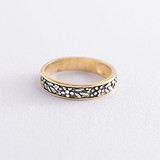 Женское серебряное кольцо в позолоте, 1740095