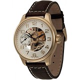 Zeno-Watch Мужские часы Over Sized Retro Skeleton 8558S-Pgg, 1744703