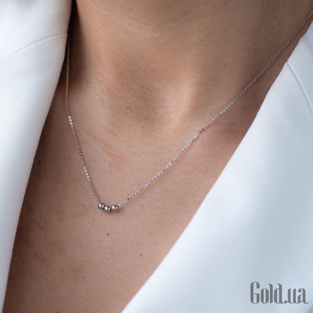 Серебряное колье onx181095 – изображение 4