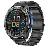 UWatch Смарт часы Smart Navigation Pro Steel Black с GPS 3905