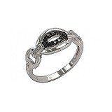 Женское золотое кольцо с бриллиантами, 1650496