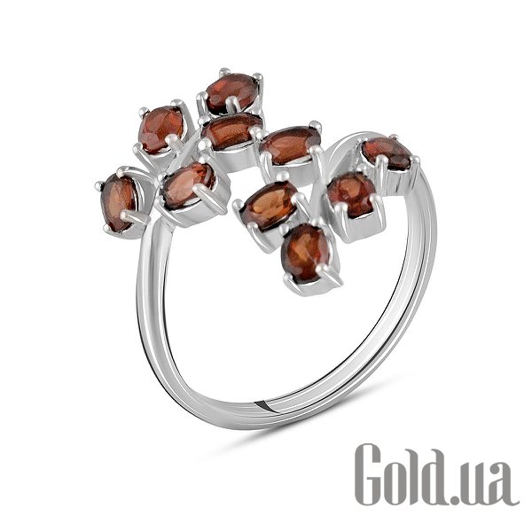 

Женские кольца Fresh Jewelry, Женское серебряное кольцо с гранатами, 18