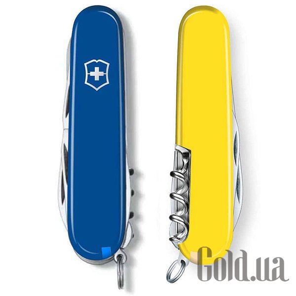 Ніж Victorinox Мультитул Climber Ukraine Vx13703.2.8