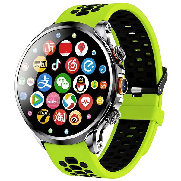 UWatch Смарт часы Smart Technology Venom Green с SIM-картой 3907 bt3907