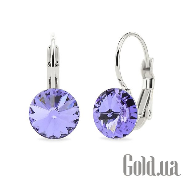 

Серьги Kobi, Стальной, Серьги с кристаллами Swarovski