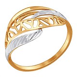 SOKOLOV Женское золотое кольцо, 1512513