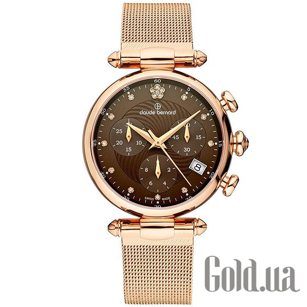 

Швейцарские часы Claude Bernard, Женские часы Dress Code Chronograph 10216 37R BRPR2