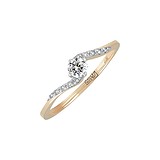 Золотое кольцо с бриллиантами, 1532993