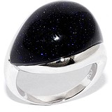 Silver Wings Жіноча срібна каблучка з авантюрином, 1618241