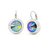 Сережки з кристалами Swarovski, 1626177