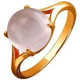 Женское золотое кольцо с кварцем, 1635905