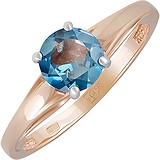 Женское золотое кольцо с топазом, 1655105