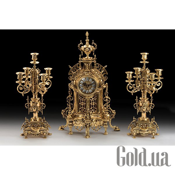 

Настольные часы Virtus, Набор часы + 2 канделябра 5632-4150SET