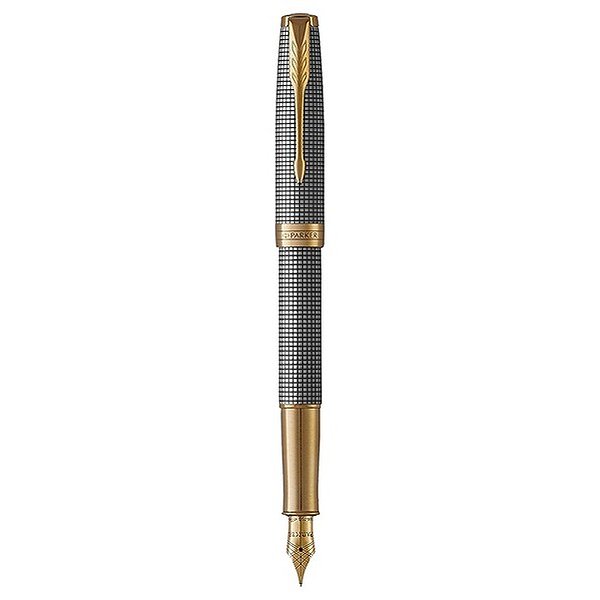 Parker Чорнильна ручка Sonnet 17 Cisele Silver GT FP F 88 211