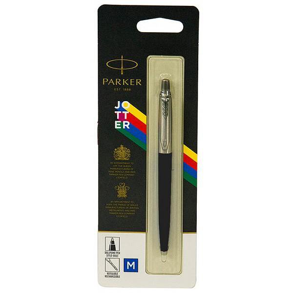 Parker Шариковая ручка Jotter 17 Standard Black CT BP блистер 15 636