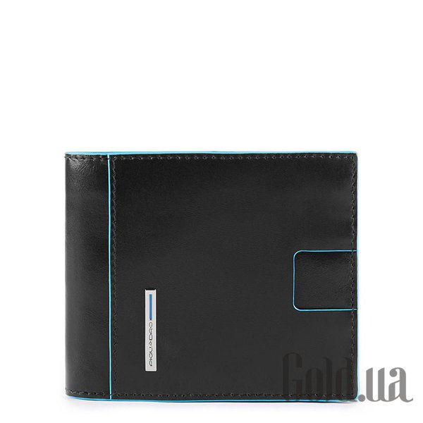 

Бумажник Piquadro, Черный, Портмоне Blue Square PU5185B2R_N