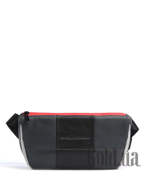 

Сумка мужская Piquadro, Черный;серый, Сумка на пояc Urban CA5606UB00_GRN